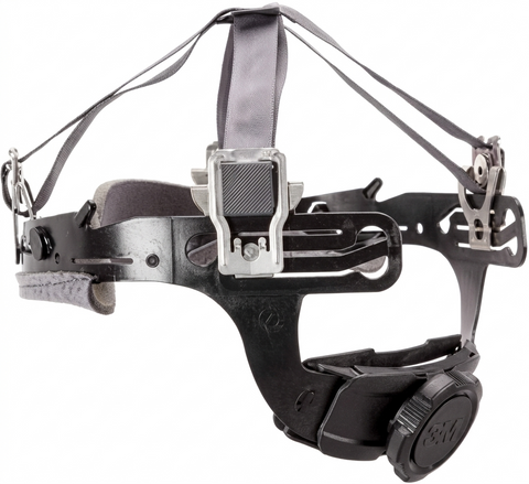 MSA 10153385 Plastic/Nylon Fas-Trac III Replacement 4 Point Ratchet Suspension With Flush Rear Lug Attachment And 3 Level Nape Strap For Use With Skullgard And Comfo-Cap Helmets  (1/BG)