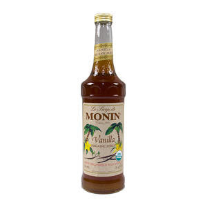 Monin Inc  M-AO045B  Vanilla Syrup Organic (SET OF 6 PER CASE)