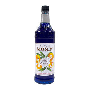 Monin Inc  M-FR007F  Blue Curacao Syrup PET (SET OF 4 PER CASE)