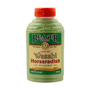 Beaverton Foods  300  Beaver Wasabi Horseradish (SET OF 6 PER CASE)