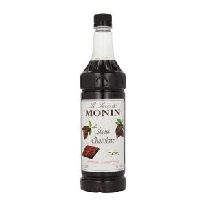 Monin Inc  M-FR043F  Chocolate Swiss Syrup PET (SET OF 4 PER CASE)