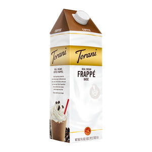 Torani  634441  Real Cream Coffee Frappe Base (SET OF 8 PER CASE)