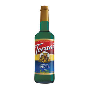 Torani  601855  Crème De Menthe Syrup PET (SET OF 4 PER CASE)
