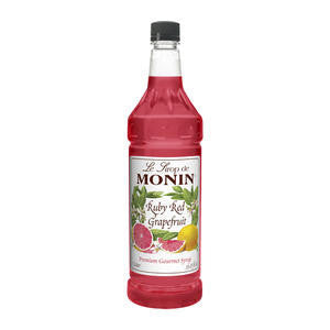 Monin Inc  M-FR019F  Ruby Red Grapefruit PET (SET OF 4 PER CASE)