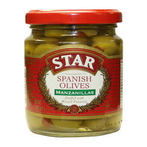 Borges USA  900106  Star Olive Manzanilla (SET OF 12 PER CASE)