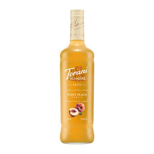 Torani  347518  Signature White Peach Syrup (SET OF 12 PER CASE)