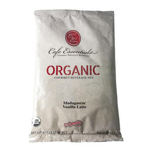 Dr. Smoothie Brands  4204  Cafe Essentials Organic Madagascar Vanilla Latte (SET OF 3 PER CASE)
