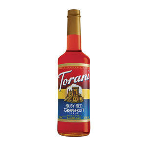 Torani  607061  Ruby Red Grapefruit Syrup PET (SET OF 4 PER CASE)