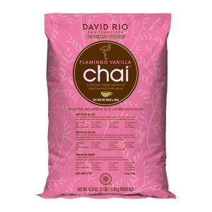 David Rio  FV4B  Flamingo Vanilla Chai Decaf Sugar Free (SET OF 4 PER CASE)