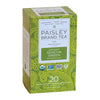 Two Leaves Tea Company  P025-20  Paisley Organic Sencha Green (SET OF 120 PER CASE)