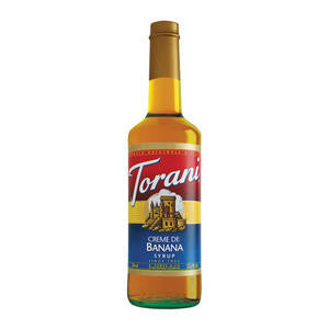 Torani  361255  Creme De Banana Syrup (SET OF 12 PER CASE)
