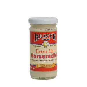 Beaverton Foods  00101  Beaver Extra Hot Horseradish (SET OF 12 PER CASE)