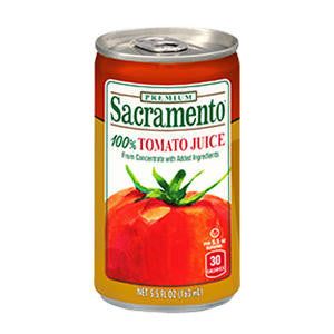 Red Gold Inc.  SACVA3SL  Sacramento Tomato Juice (SET OF 48 PER CASE)