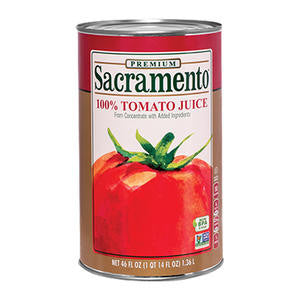 Red Gold Inc.  SACVA46  Sacramento Tomato Juice (SET OF 12 PER CASE)