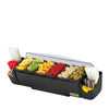 San Jamar  BD4006S  The Dome Condiment Dispenser 6 (1-pt) Inserts (1 EACH)
