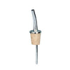 Spill-Stop Mfg. Co.  285-00  Tapered Pourer Chrome with Natural Cork (SET OF 12 PER CASE)