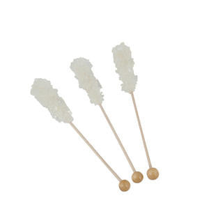 Dryden & Palmer  5101  Candy Stirrer Demitasse White Rock (SET OF 192 PER CASE)