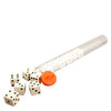 CLEARTEC  99-0374/75/76  Dice White (SET OF 12 PER CASE)