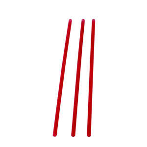 WNA  S800R  Slim Straw Red 8'' (SET OF 10000 PER CASE)