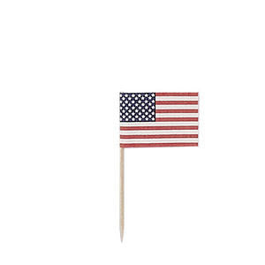 Wesco Enterprises  77170  American Flag Pick (SET OF 144 PER CASE)
