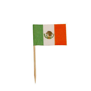 Wesco Enterprises  77171  Mexican Flag Pick (SET OF 144 PER CASE)