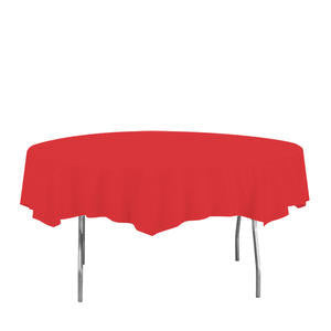 Creative Converting  703548  Tablecover Octagonal Red 82'' (1 EACH)