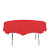 Creative Converting  703548  Tablecover Octagonal Red 82'' (1 EACH)