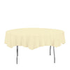 Creative Converting  703264  Tablecover Octagonal Ivory 82'' (1 EACH)