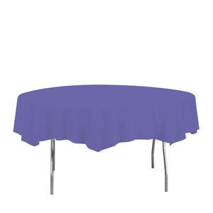 Creative Converting  703268  Tablecover Octagonal Purple 82'' (1 EACH)