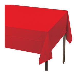 Creative Converting  711031  Tablecover Red 54'' x 108'' (1 EACH)