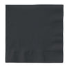 Creative Converting  259134  Napkin 2-Ply Black 10'' x 10'' (SET OF 1200 PER CASE)