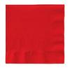 Creative Converting  251031  Napkin 2-Ply Red 10'' x 10'' (SET OF 1200 PER CASE)