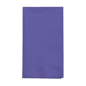 Creative Converting  279115  Napkin 2-Ply Purple 15'' x 17'' (SET OF 600 PER CASE)