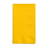 Creative Converting  271021  Napkin 2-Ply Yellow 15'' x 17'' (SET OF 600 PER CASE)