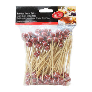 TableCraft BAMSP645 Sport Pick Football 4 1/2'' (SET OF 100 PER CASE)