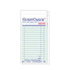 National Checking Company  108-50  Guest Check 3 4/10'' x 6 3/4'' (SET OF 2500 PER CASE)
