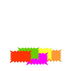 R&T Enterprises  NS-106S  Starcard Rectangular Neon (SET OF 30 PER CASE)
