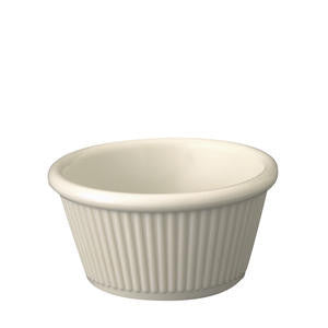 Gessner Products Company  0382BN6Q  Ramekin Fluted Bone 2 oz (SET OF 36 PER CASE)