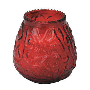 Sterno CandleLamp Company  40198  Euro-Venetian Candle Red (SET OF 12 PER CASE)