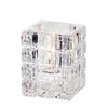 Sterno CandleLamp Company  80150  Krystle Square Lamp Clear (SET OF 6 PER CASE)