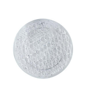 Maryland Plastics  1300  Crystal Cut Tray Round 13'' (1 EACH)