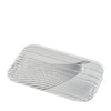 Carlisle Foodservice  6439  Festival Tray Rectangular with Handles Clear 19 1/2'' x 13'' (1 EACH)