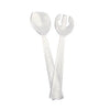 Maryland Plastics  0815  Spoon/Fork Serving Set Clear 9 1/2'' (1 EACH)