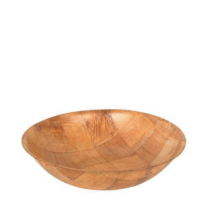 Thunder Group  WDTSB006  Salad Bowl Woven Wood 6'' (SET OF 12 PER CASE)
