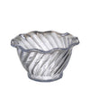 Gessner Products Company  0345  Swirl Dessert Bowl Clear 5 oz (SET OF 24 PER CASE)