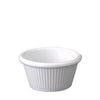Gessner Products Company  0384  Ramekin Fluted Bone 4 oz (SET OF 72 PER CASE)