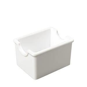 Gessner Products Company  1925WH  Sugar Caddy White (SET OF 24 PER CASE)