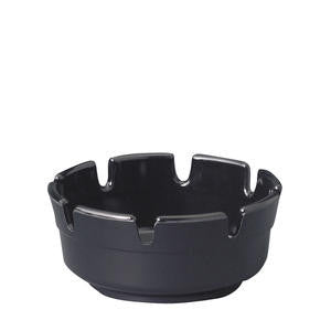 Gessner Products Company  263QBK  Ashtray Black 4'' (SET OF 72 PER CASE)