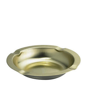 Tablecraft  575  Ashtray Anodized Aluminum 5 3/4'' (SET OF 12 PER CASE)