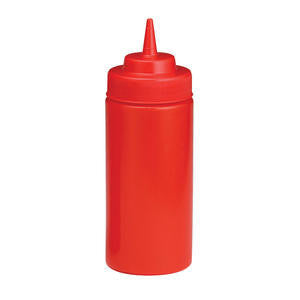 Tablecraft  11663K  Squeeze Bottle Wide Mouth Ketchup 16 oz (SET OF 24 PER CASE)